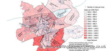 By: Warrington's latest COVID-19 hot spots revealed as new cases show downward trend - Gary Skentelbery