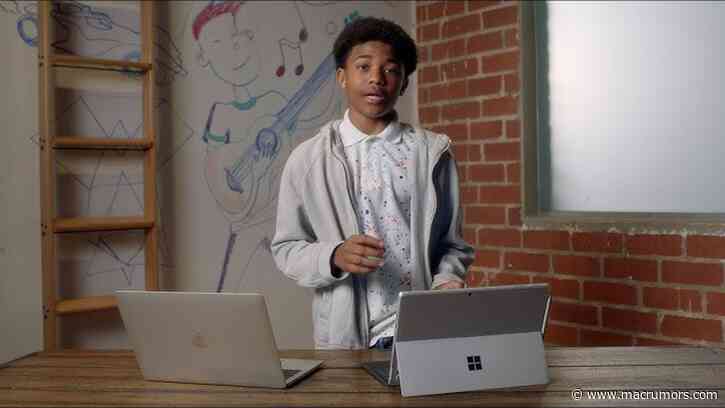 Microsoft Touts Surface Pro 7 as 'The Better Choice' Over MacBook Pro in New Ad