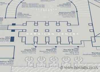 A brief history of Brutalist architecture as a Barbican map - IanVisits