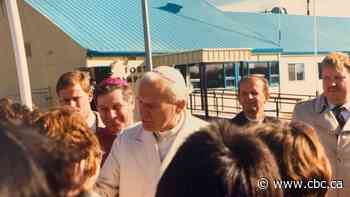 How Pope John Paul II's flag made it back to Fort Simpson over 30 years later