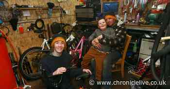 Family go above and beyond fixing hundreds of bikes for local charities