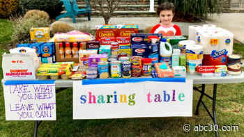 The Sharing Tables of NY & CA gives back to families struggling during the pandemic