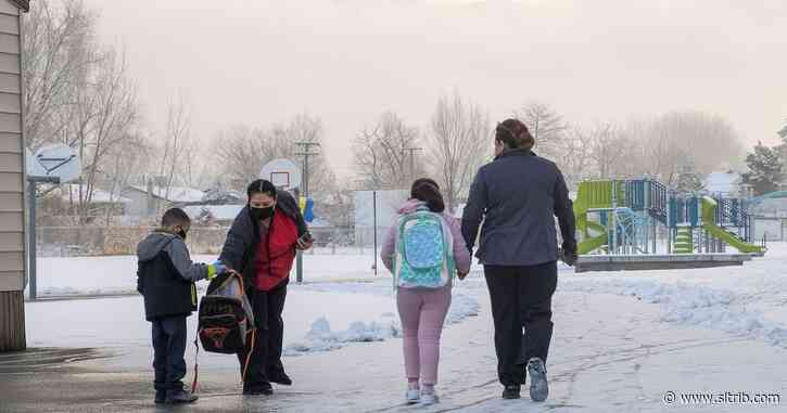Elementary students are returning to Salt Lake City schools in person for the first time since March