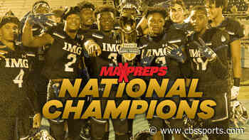 High school football rankings: IMG Academy named MaxPreps National Champions going wire-to-wire at No. 1