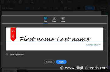 How to e-sign a document