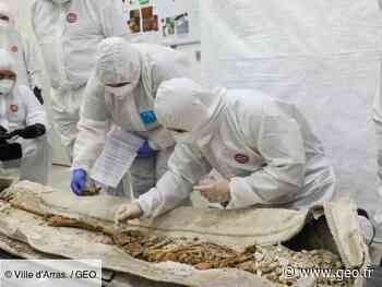 A Arras, le mystérieux sarcophage mis au jour l'an passé commence à livrer ses secrets - GEO