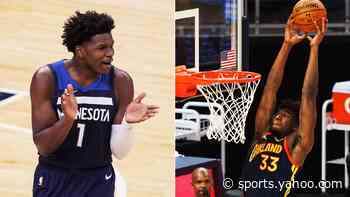 Warriors-Wolves first meeting between James Wiseman, Anthony Edwards