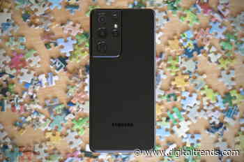 This is my Galaxy S21 Ultra after a three-foot drop onto concrete