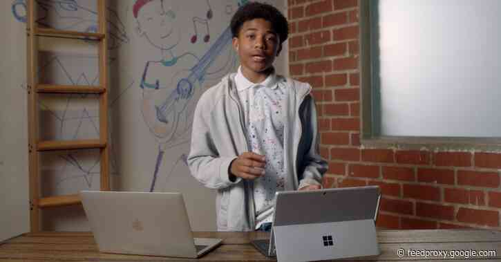 Video: Microsoft takes shots at Apple’s MacBook Pro in new ad for Surface Pro 7