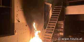 Brandstiftung? Lagerhaus in Neunkirchen brannte zweimal - Heute.at - Nachrichten und Schlagzeilen