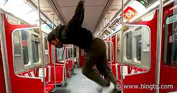 Man in Toronto does gravity-defying dance routine on the TTC - blogTO
