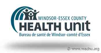 Media Advisory: Windsor-Essex County Health Unit Board of Health Meeting - Windsor-Essex County Health