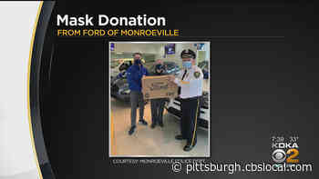Car Dealership Donates Masks To Local Police Department