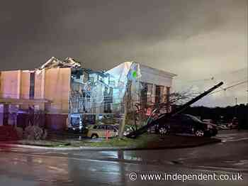 People still trapped in their homes after deadly Alabama tornado