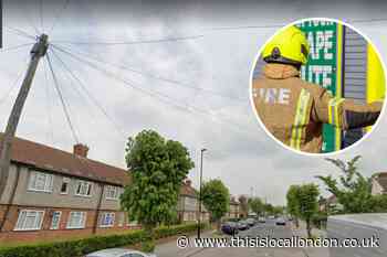 Fire fighter attacked putting out blaze in Thornton Heath
