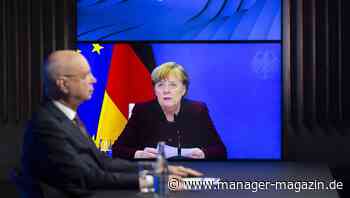 Angela Merkel: Bundeskanzlerin setzt zum Weltwirtschaftsforum auf globale Steuerreform mit Joe Biden