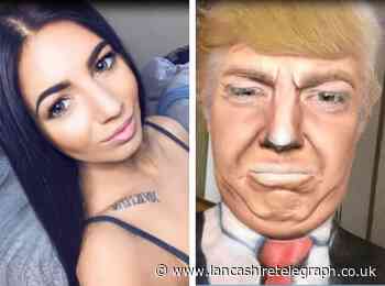 Rawtenstall mum uses makeup skills to transform into Donald Trump