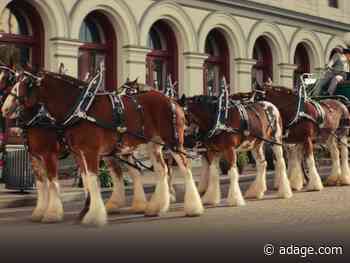Sam Adams spoofs Budweiser’s Super Bowl Clydesdales