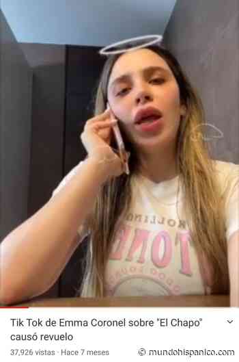 ¿Le pide ayuda? Se filtra video de Emma Coronel, diciendo que ‘hay problemas’ a su esposo “el Chapo” Guzmán (VIDEO) - Mundo Hispánico