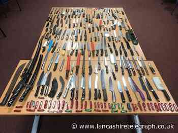 Huge haul of knives and swords handed in to police