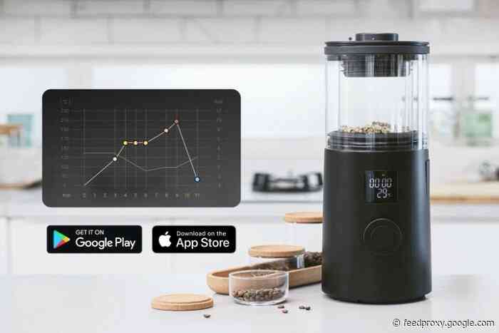 Wake Up smart home coffee bean roasting machine hits Kickstarter