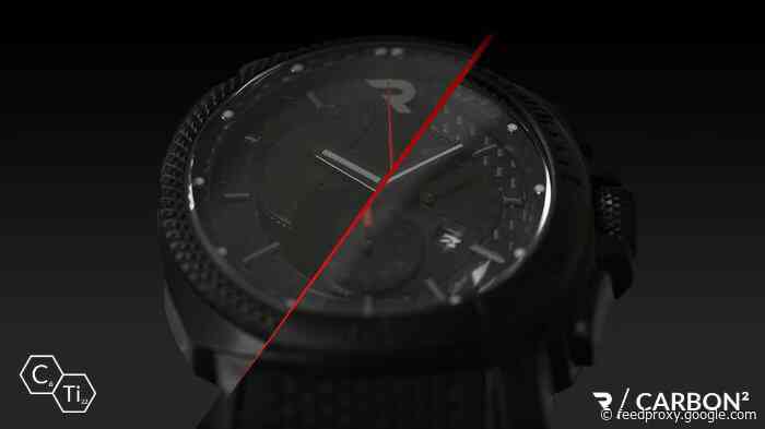 CARBON Titanium watch hits Kickstarter