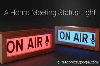 On Air streaming, video call status light $75