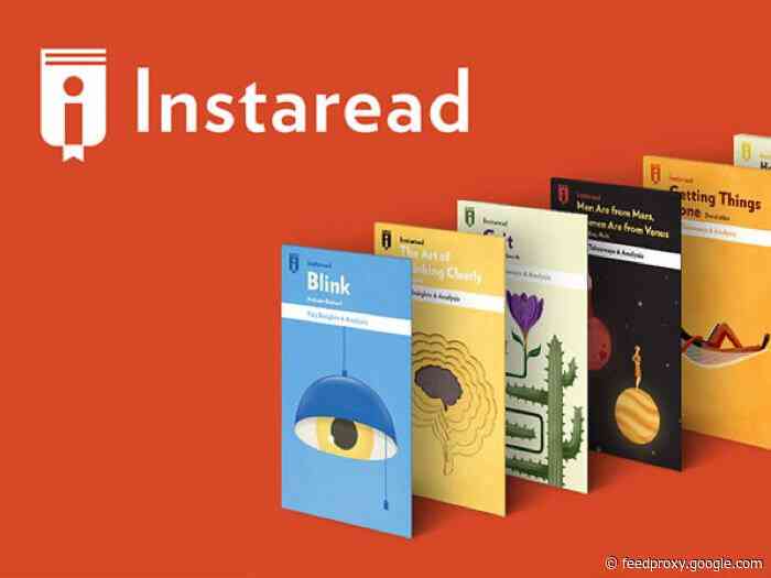 Save 55% on the Instaread Book Summaries: Lifetime Subscription