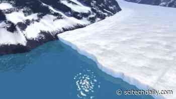 Warming Seas Are Undercutting Sverdrup Glacier in Northwest Greenland