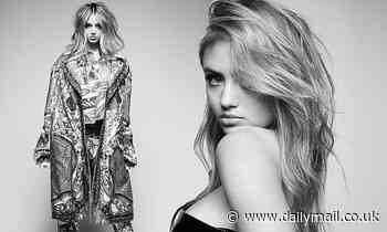 Leni Klum, 16, shows off her model credentials in stylish solo shoot