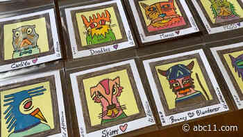 Bay Area artist starts sticky note campaign to raise money for animal shelters around the world