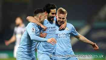 Manchester City move top of the Premier League after West Brom rout