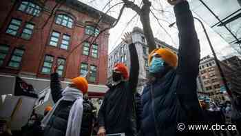 Hundreds rally in Vancouver to support farmers protesting changes to laws in India