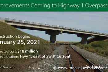 Work underway on $18 million highway overpass project near Swift Current - moosejawtoday.com