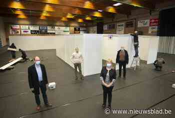 Vaccinatiecentrum deze week al klaar, met dank aan ervaren eventbedrijf: “En nu maar hopen dat we snel kunnen starten”