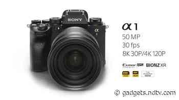 Sony Alpha 1 Mirrorless Camera With 50.1-Megapixel Sensor, Up to 8K Recording Launched in India