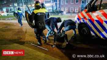 Dutch riots: 'It's scum doing this'