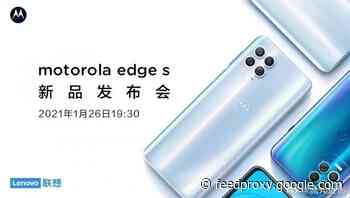 Motorola Edge S rear camera setup leaked