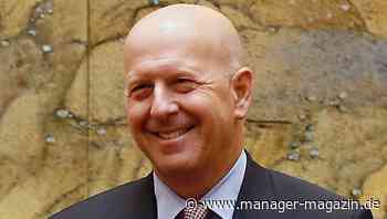 Goldman Sachs bittet David Solomon wegen 1MDB-Skandal zur Kasse