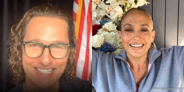 Jennifer Lopez & Matthew McConaughey Reminisce About 'The Wedding Planner' During Zoom Reunion