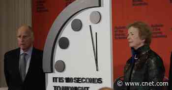Today we find out if the Doomsday Clock ticks closer to midnight     - CNET