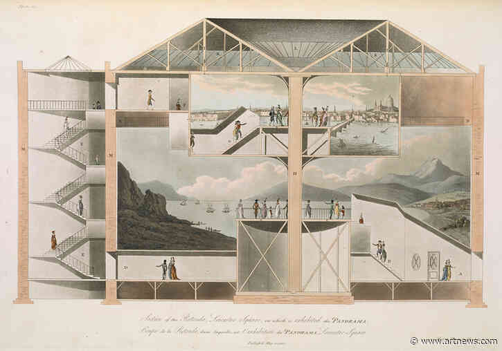 Virtual Tourism via Painted Panoramas