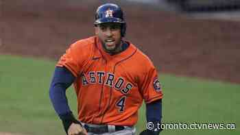Toronto Blue Jays introduce George Springer after signing him to six-year deal