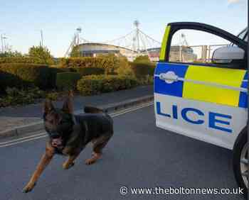 Police dog detains man in Bolton following assault