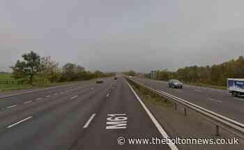 Traffic moving again on M61 after being stopped by animals