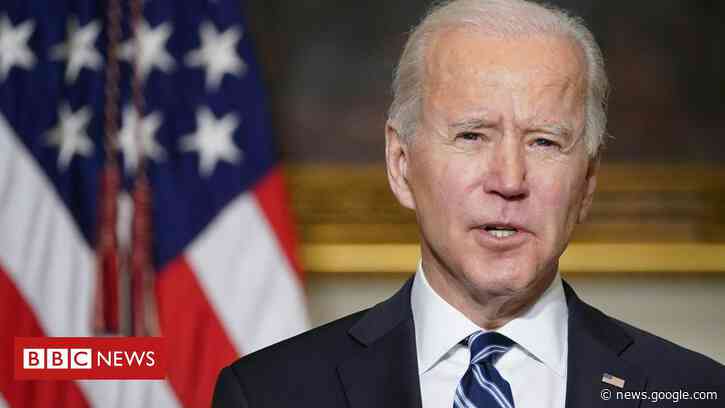 Biden signs 'existential' executive orders on climate and environment - BBC News