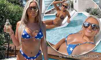 Instagram model trolled for wearing American flag bikini on Australia Day