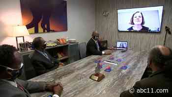 George Floyd's family unveil vision for memorial center to Raleigh mayor