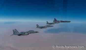 US strategic bombers fly over Persian Gulf, first show of force under Biden