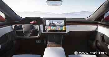 Tesla unveils refreshed Model S with new interior     - Roadshow